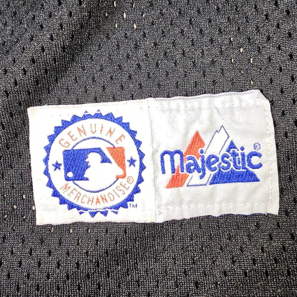 Majestic Genuine Merchandise Vintage Mesh Jersey NY Yankees PTP 29 Length 31 - Picture 2 of 7